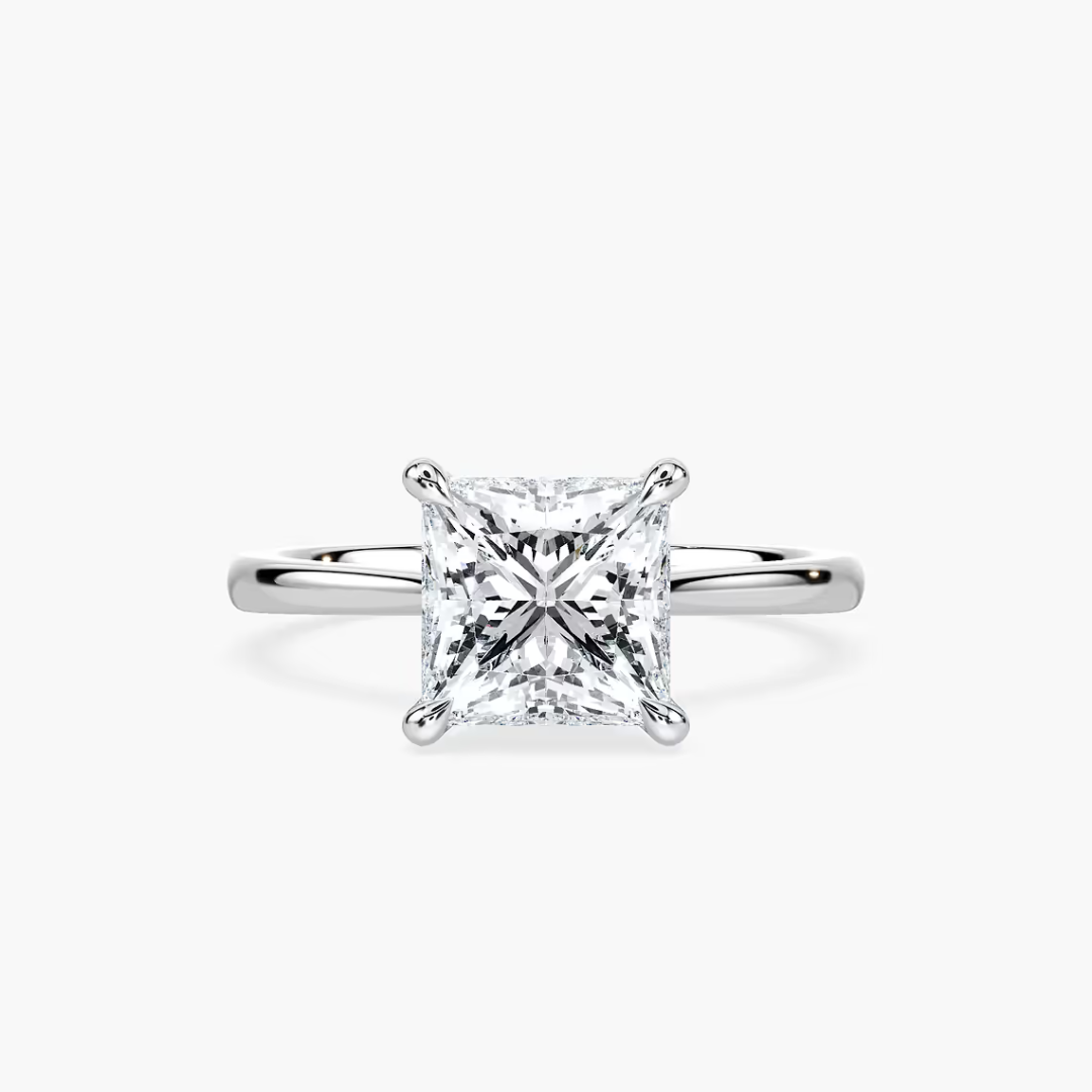 *Princess Dior Claw Prong Solitaire Stackable