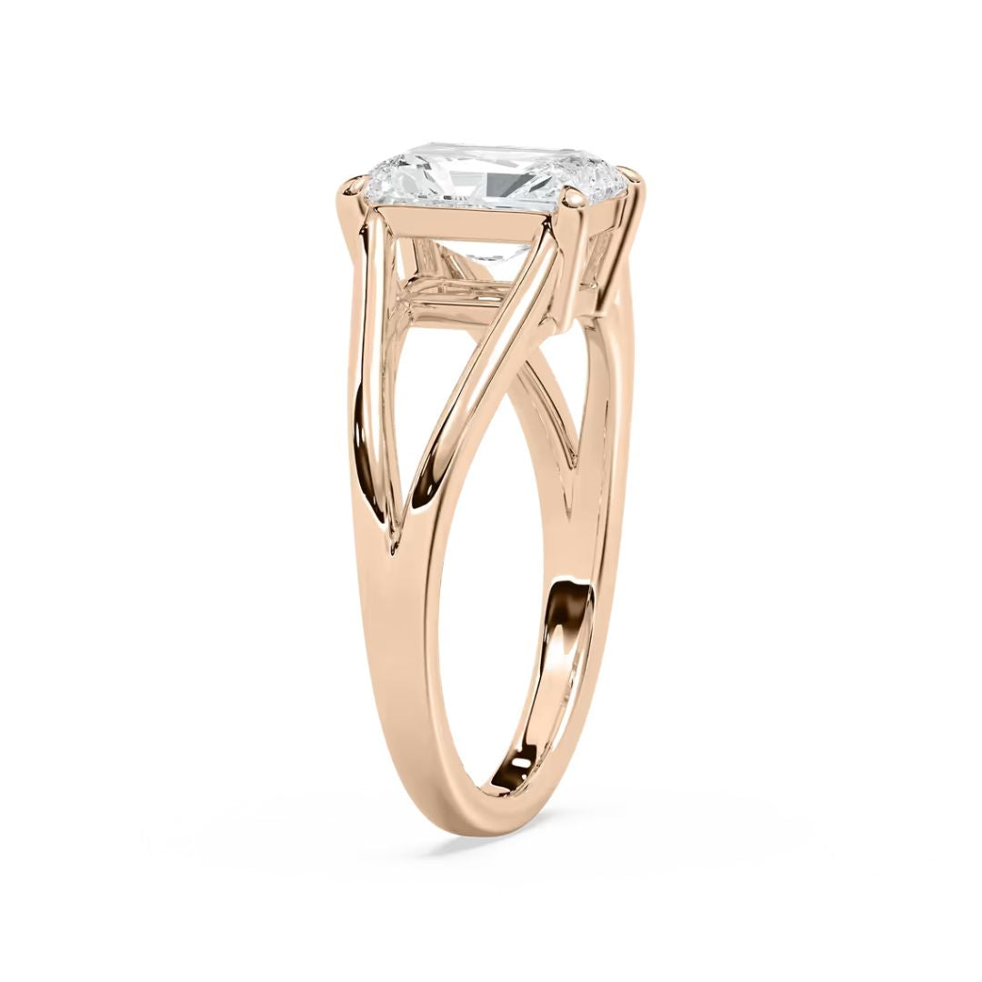 *Radiant Esme Open Shank Solitaire