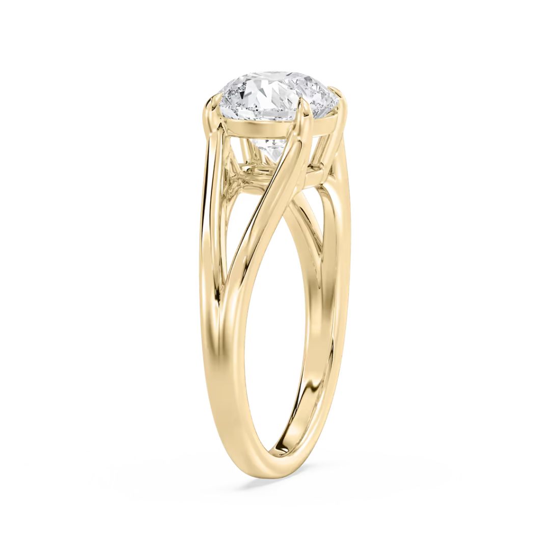 *Cushion Esme Open Shank Solitaire
