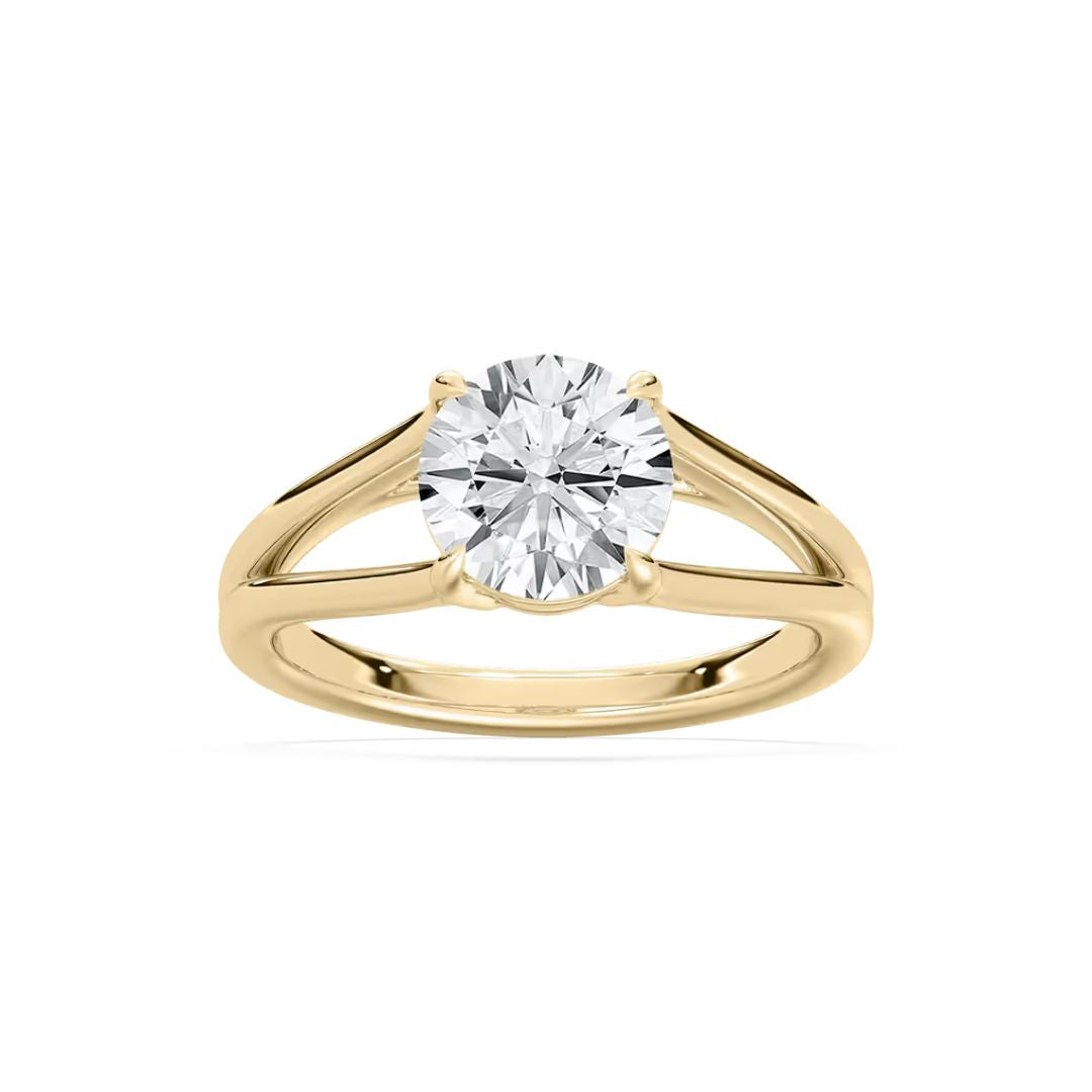 Cushion Esme Open Shank Solitaire