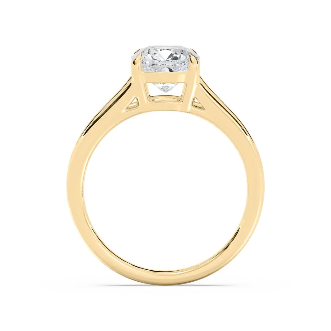 Round Esme Open Shank Solitaire