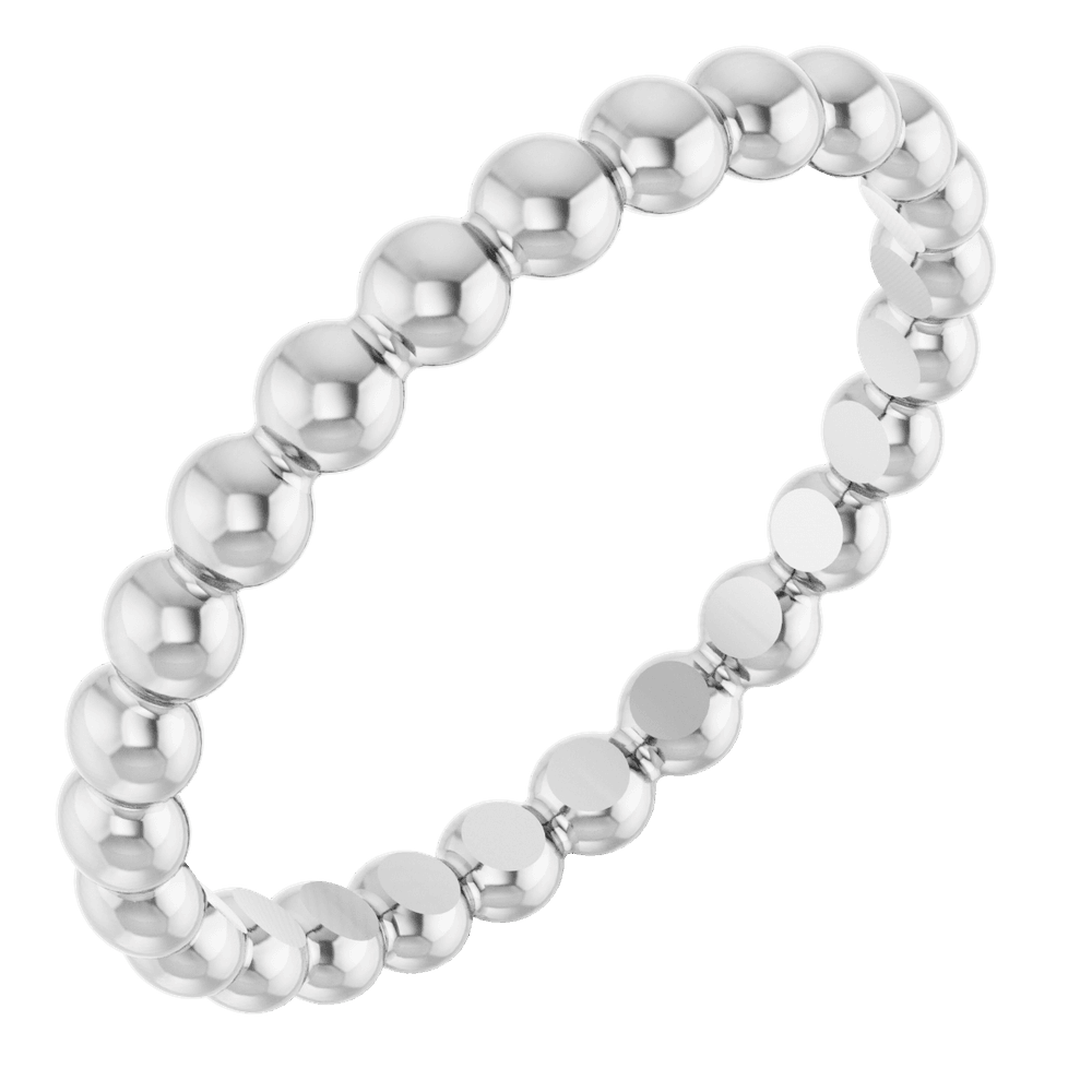 Perle Dorée Beaded Stackable Ring