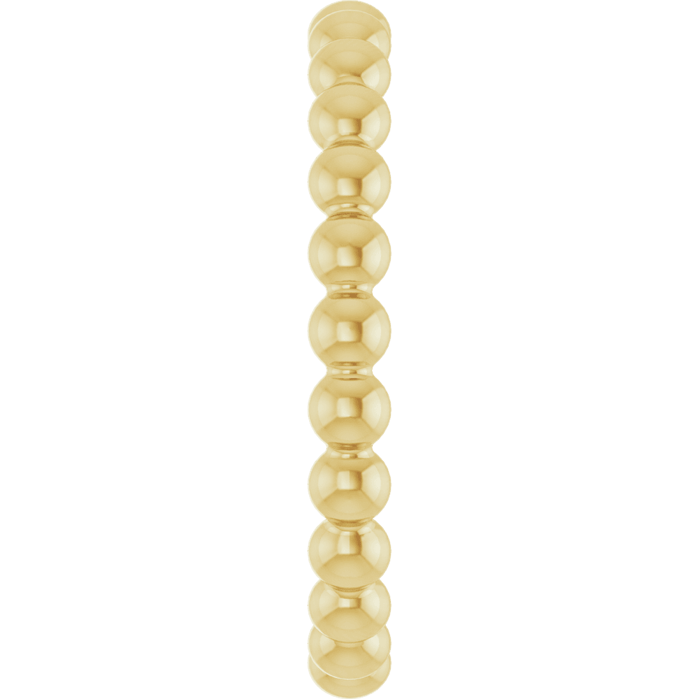 Perle Dorée Beaded Stackable Ring