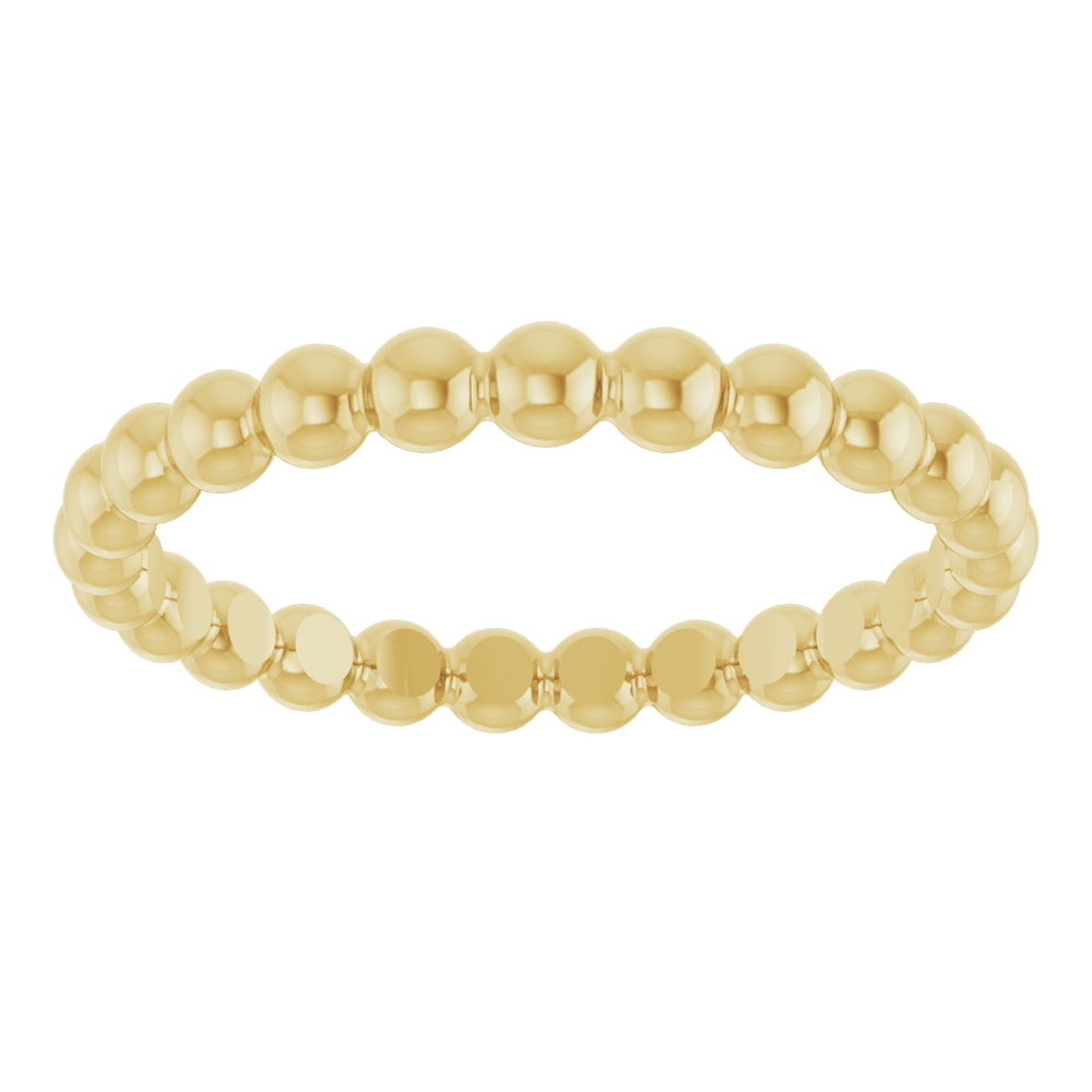 Perle Dorée Beaded Stackable Ring