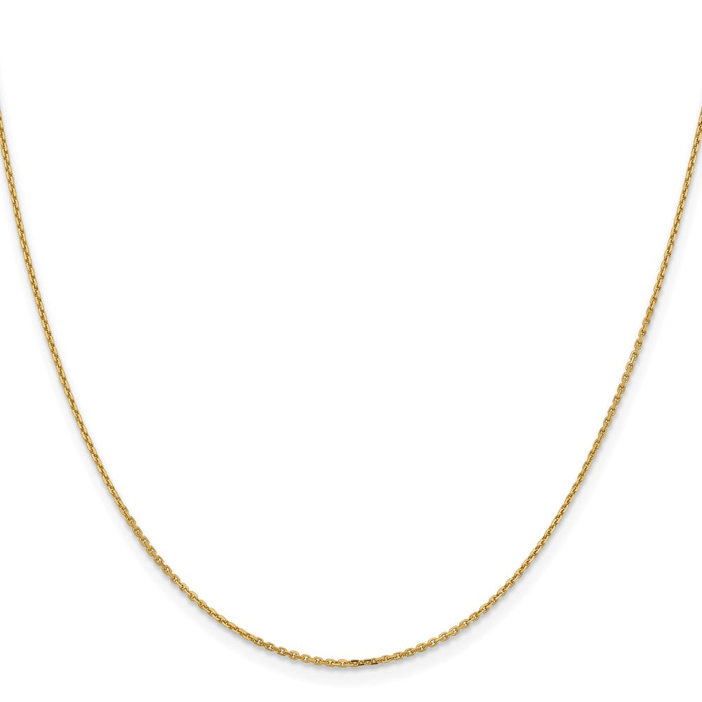 10K 1.05mm Diamond-cut Cable Chain
