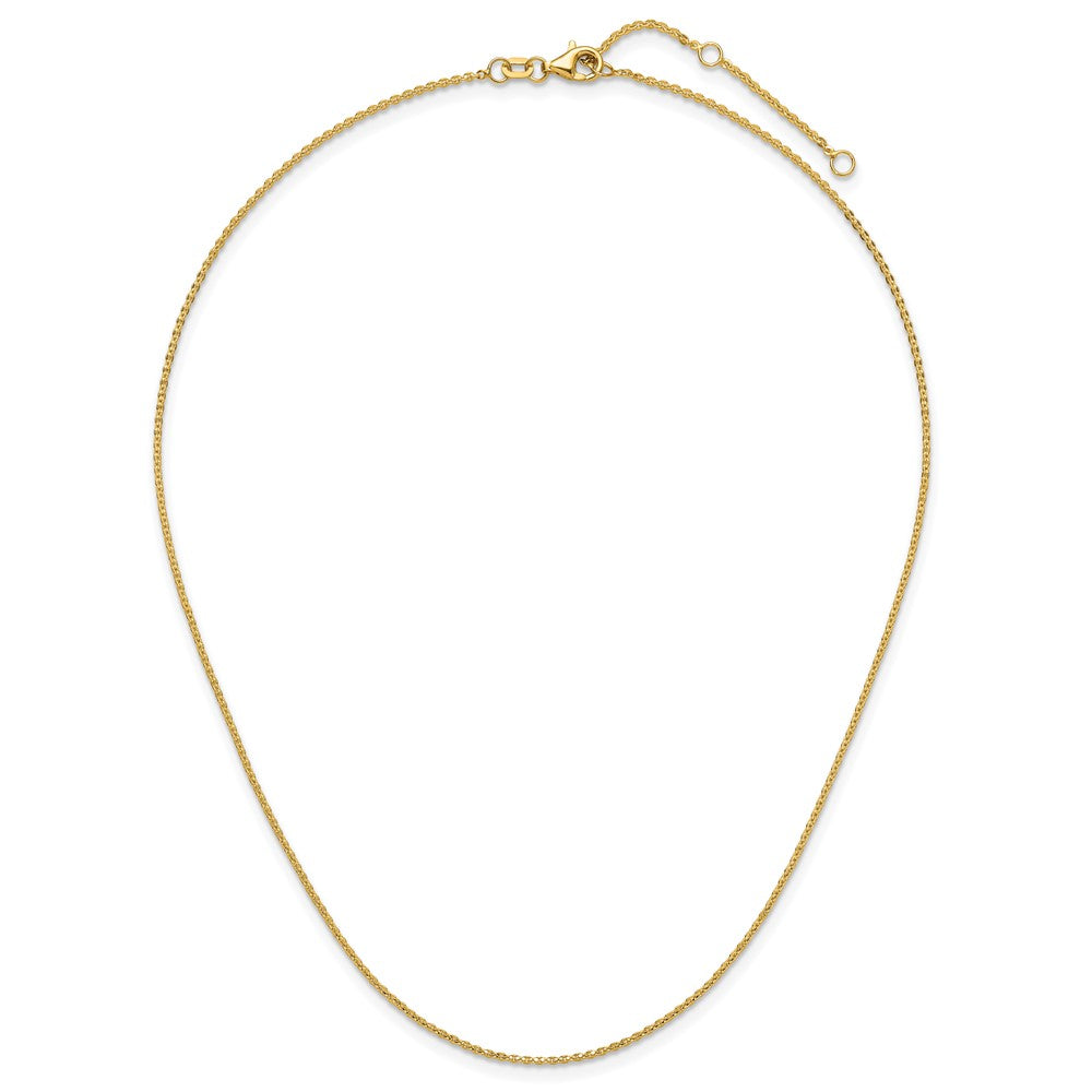 10K 1.4mm Flat Cable 1in+1in Adjustable Chain