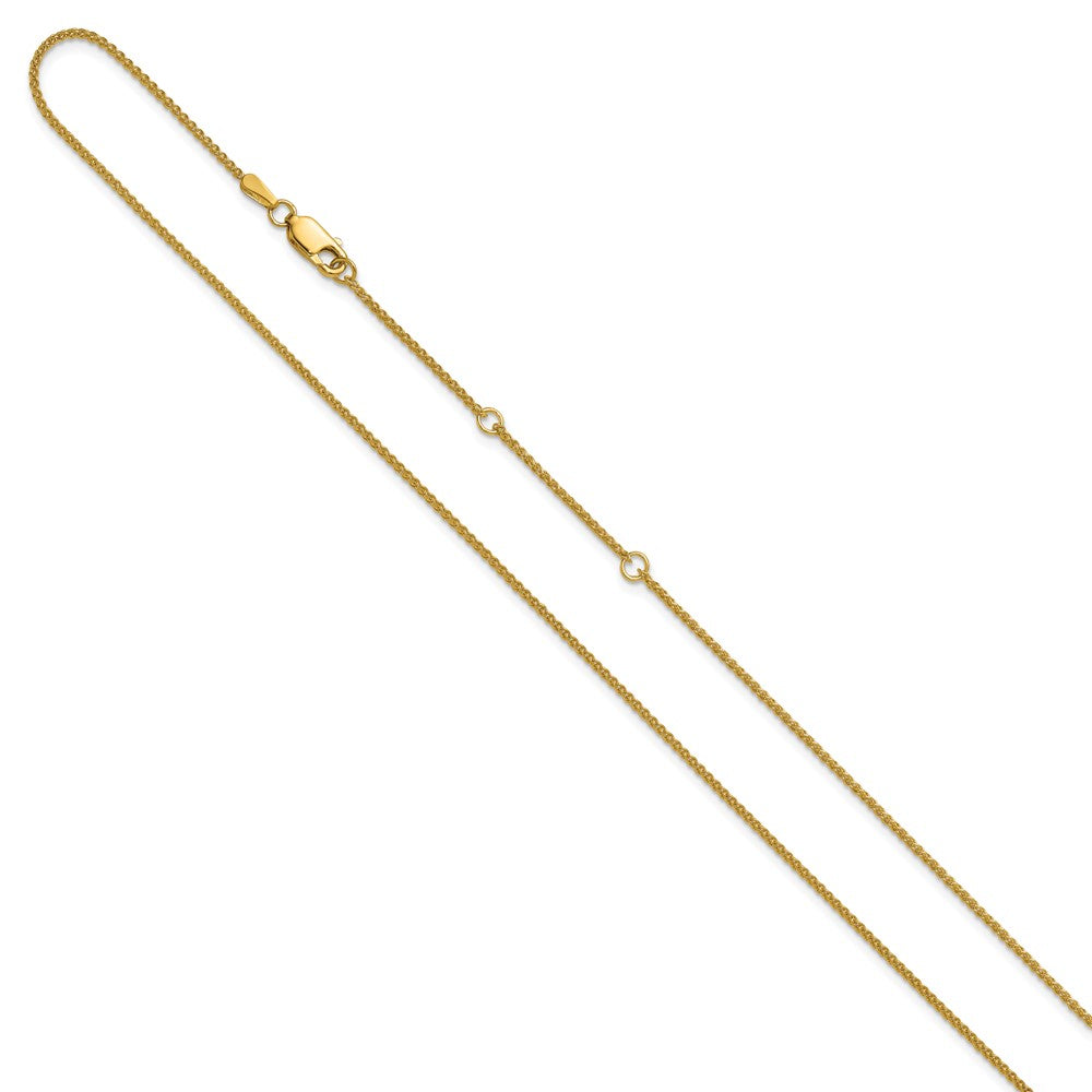 10K 1.25mm Spiga 1in+1in Adjustable Chain