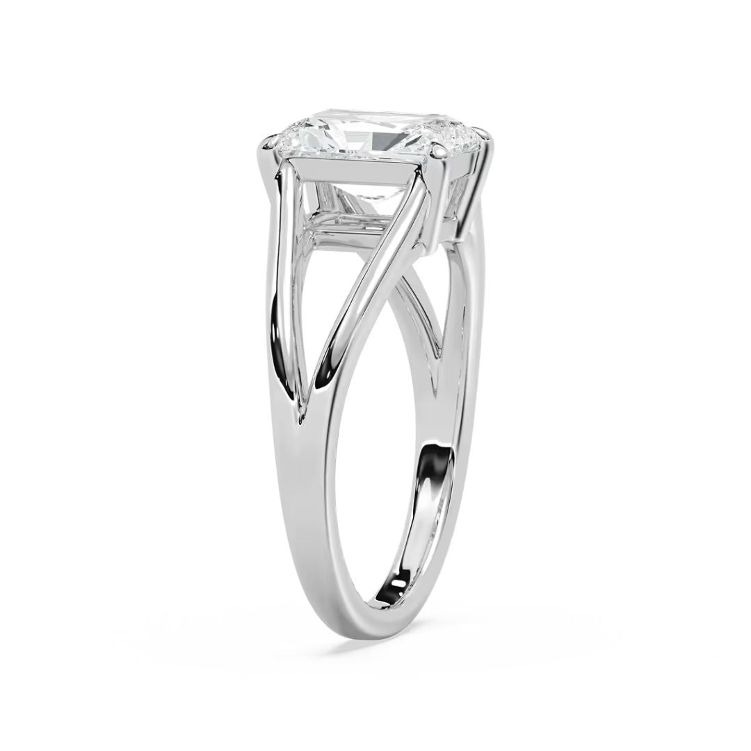 Radiant Esme Open Shank Solitaire