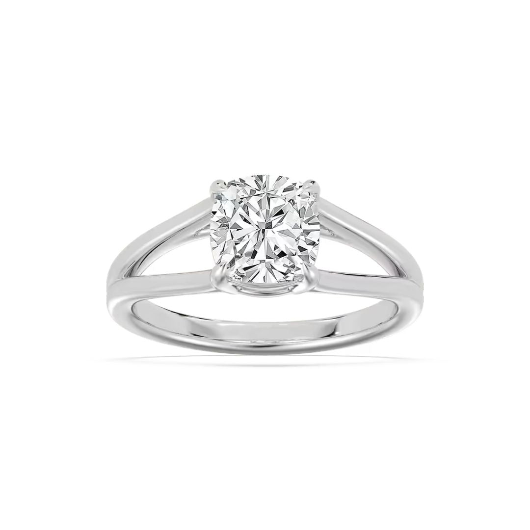 Round Esme Open Shank Solitaire