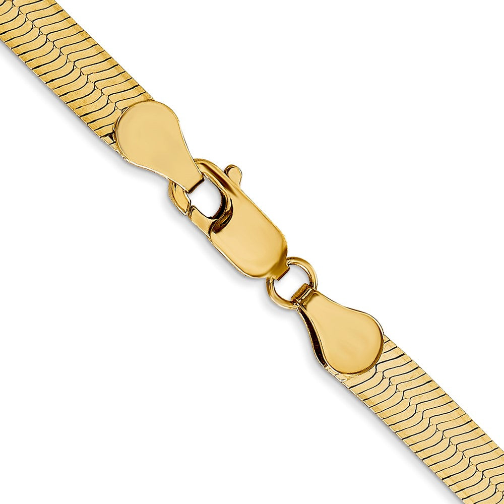 14K 5mm Silky Herringbone Chain