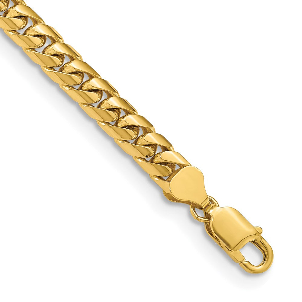 14K 6.75mm Solid Miami Cuban Chain