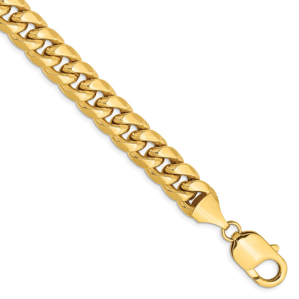 14K 9.3mm Semi-Solid Miami Cuban Chain