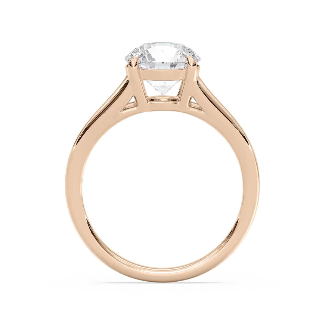 *Cushion Esme Open Shank Solitaire