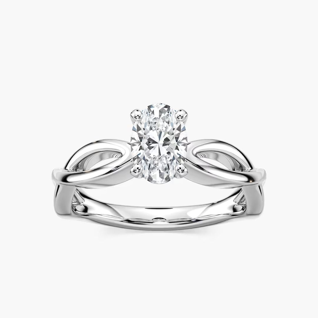 *Oval Karina Solitaire