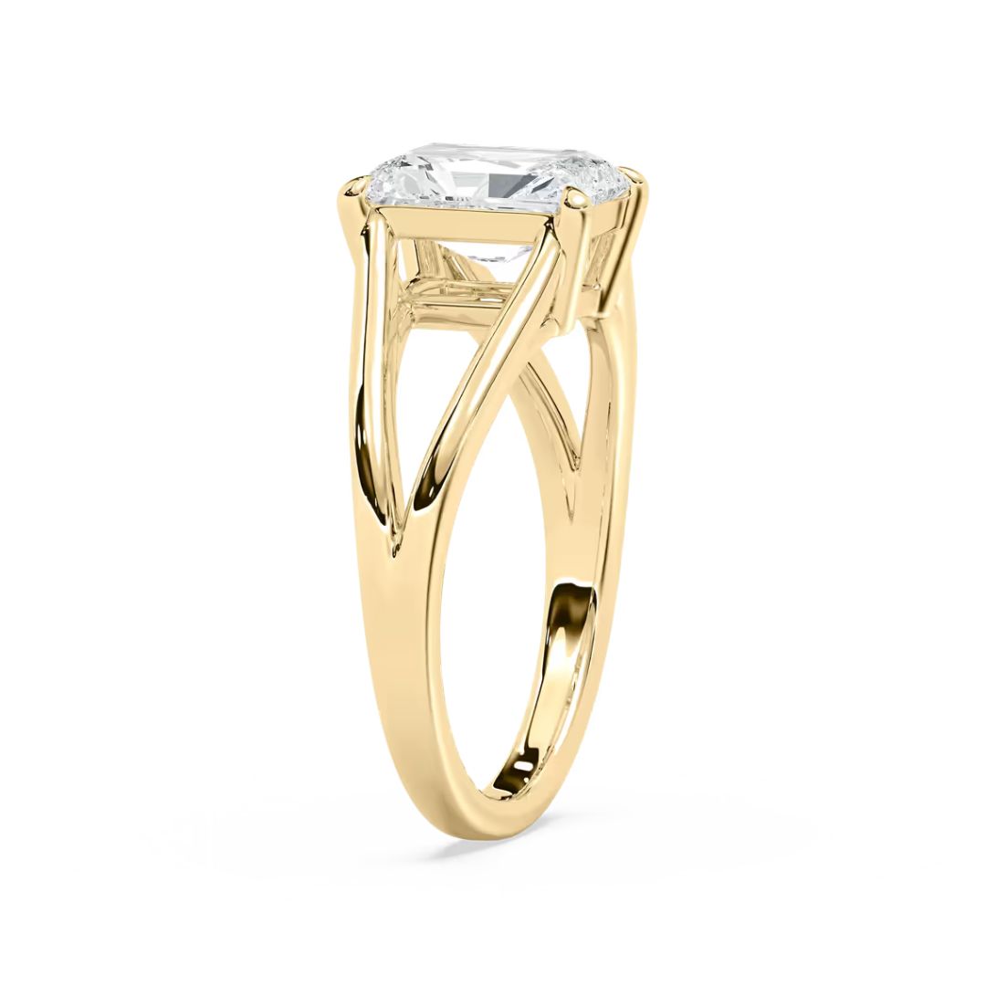 Radiant Esme Open Shank Solitaire