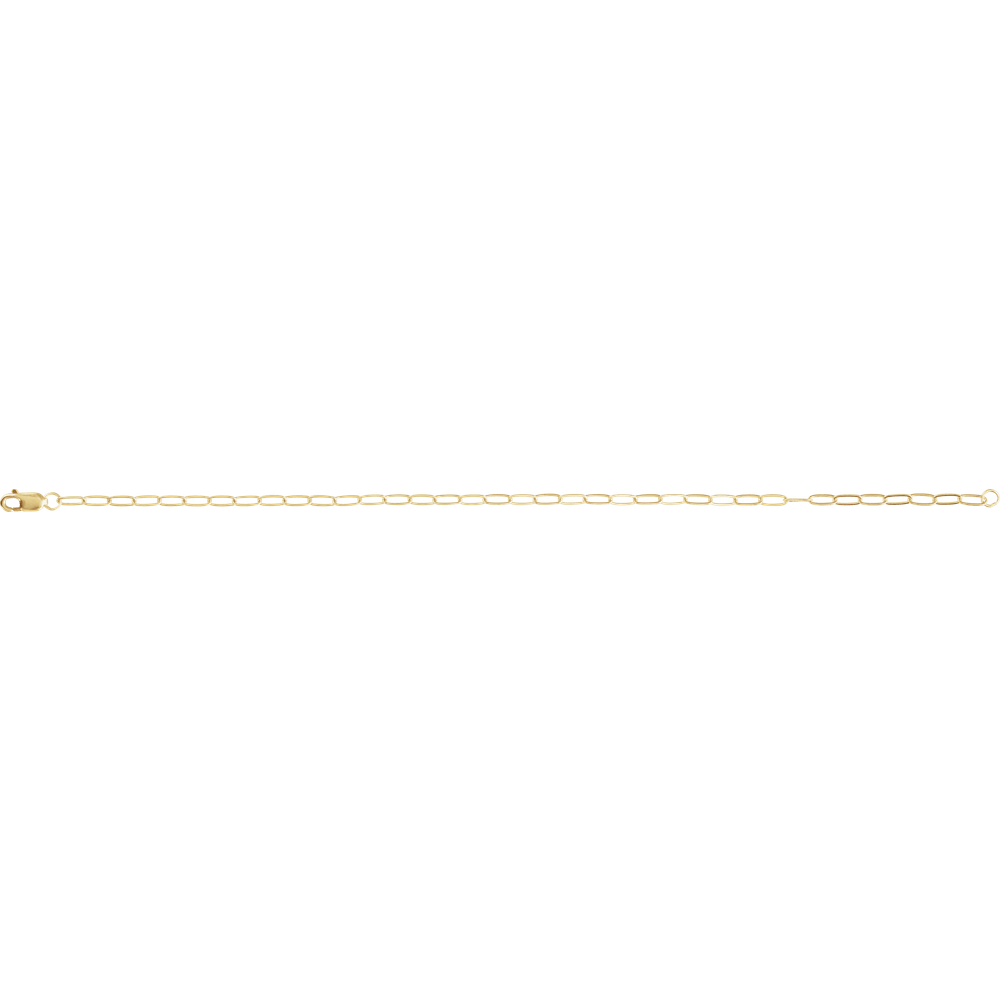 Élan 2.1 mm Paperclip Chain 14K Gold or Gold-Filled