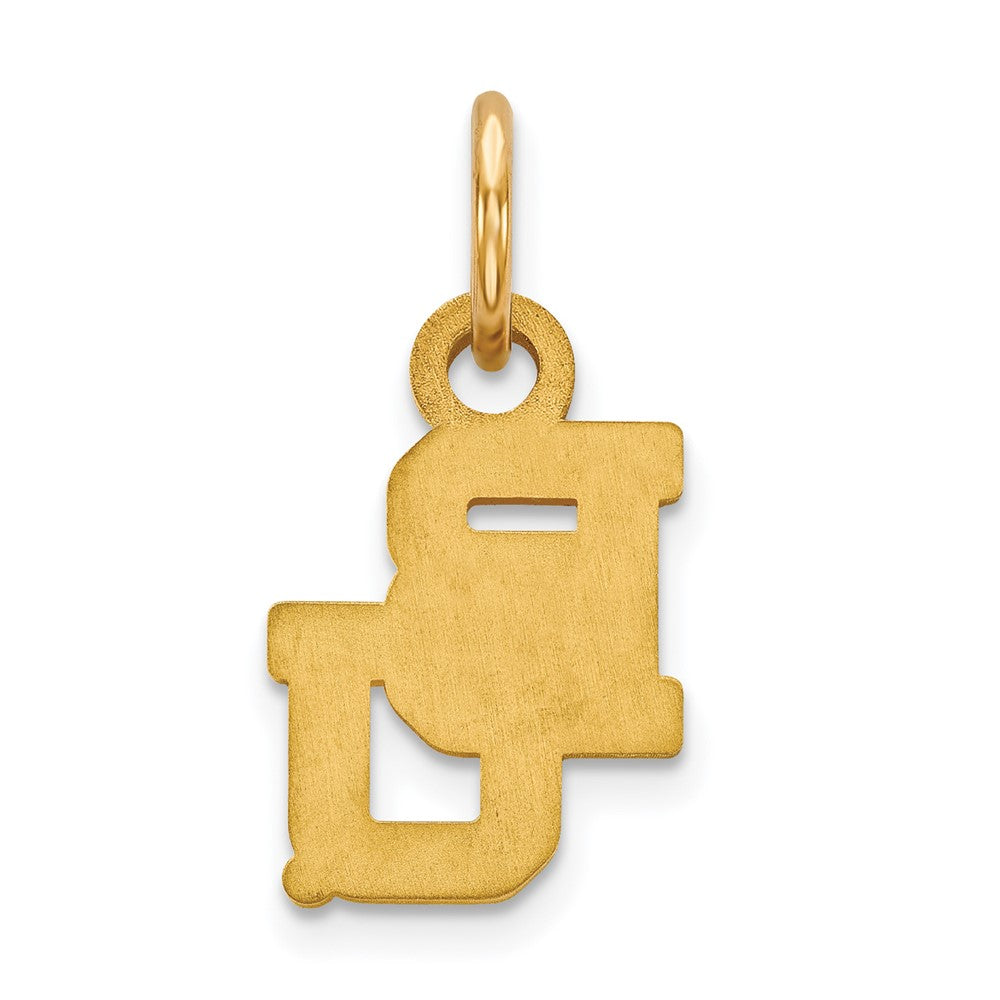 Sterling Silver Gold-plated Baylor University XS Pendant