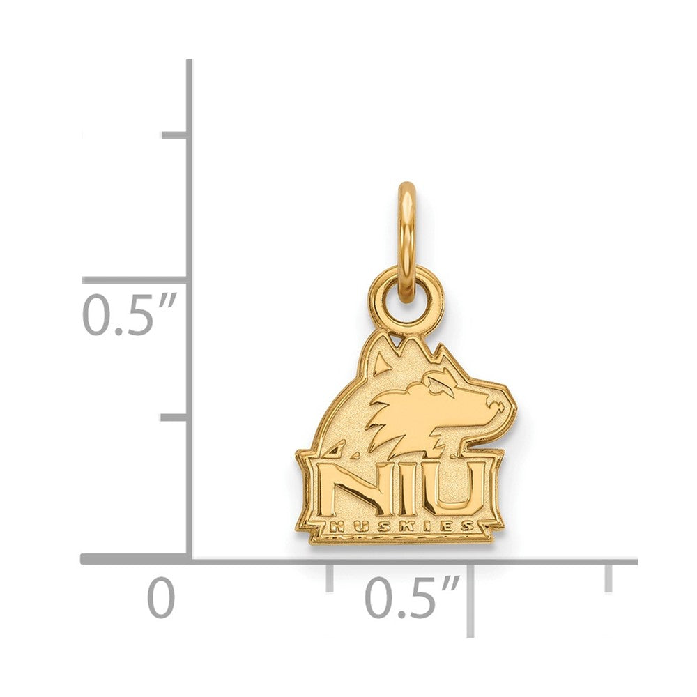 10K Gold Northern Illinois University XS Pendant