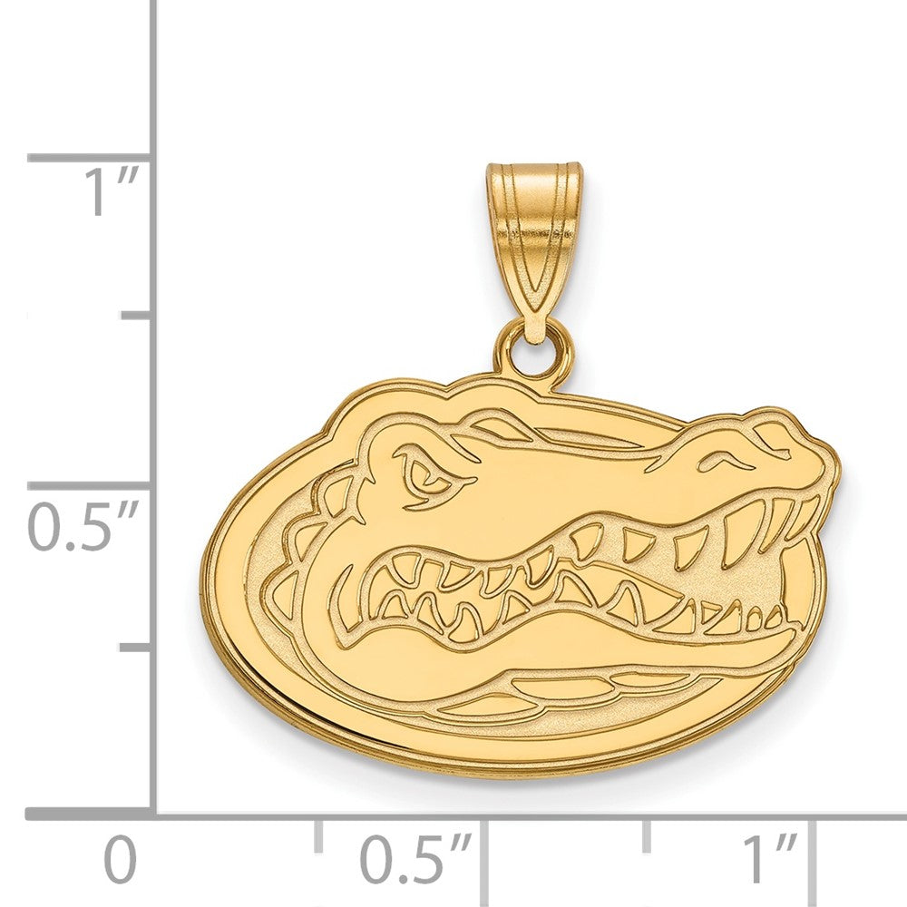 10K Gold University of Florida Medium Pendant