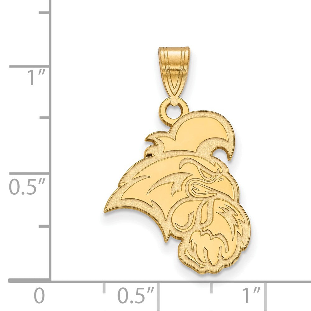 Sterling Silver Gold-plated Coastal Carolina University Large Pendant