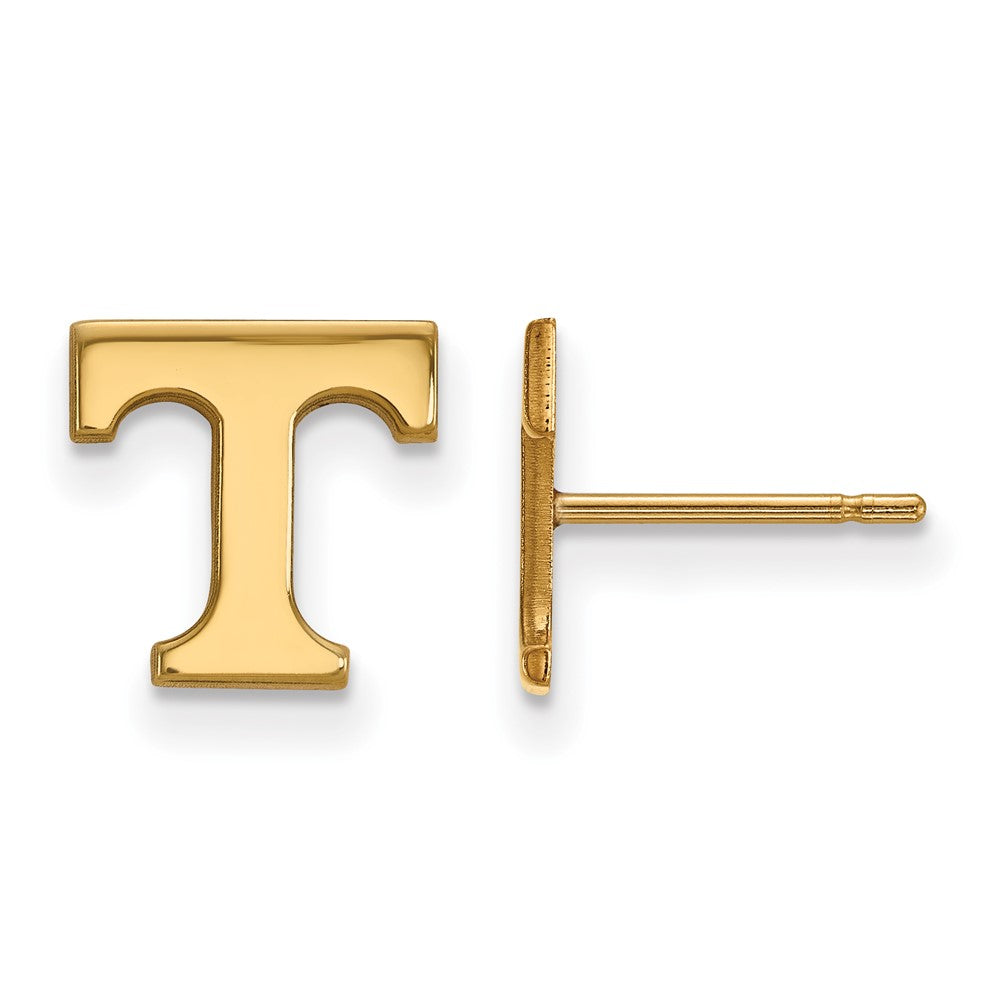 Sterling Silver Gold-plated Univ. of Tennessee XS Post Earrings