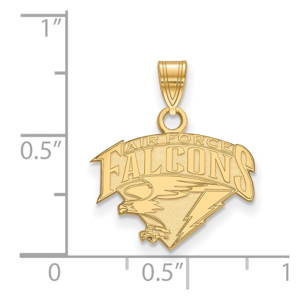 14K Gold United States Air Force Academy Small Pendant