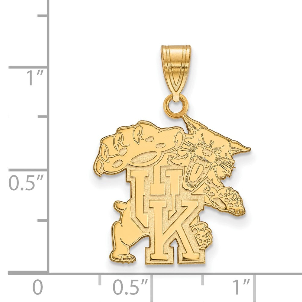 10K Gold University of Kentucky Large Pendant