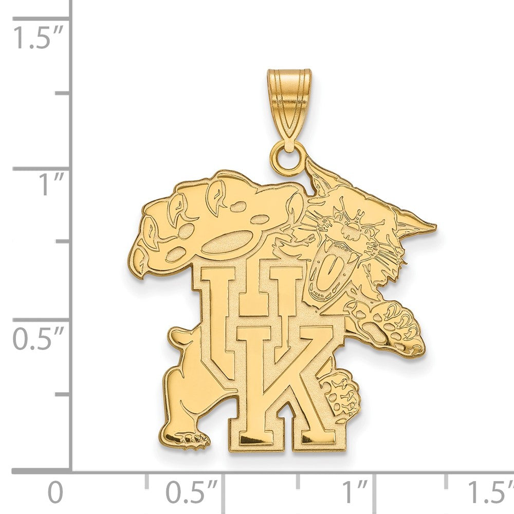 10K Gold University of Kentucky XL Pendant