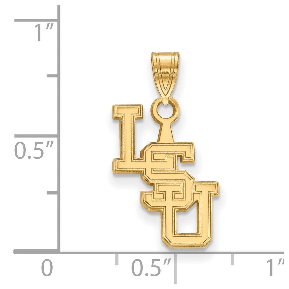10K Gold Louisiana State University Small Pendant