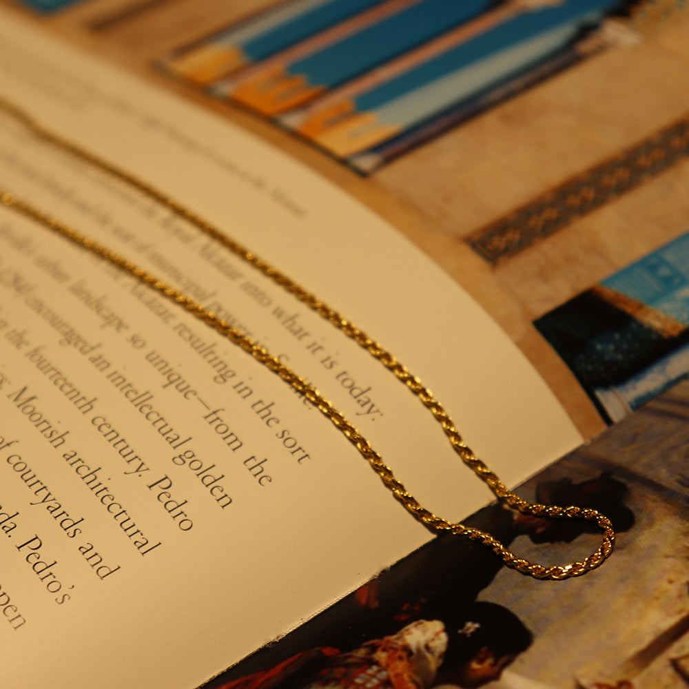 CELESTE GOLD NECKLACE