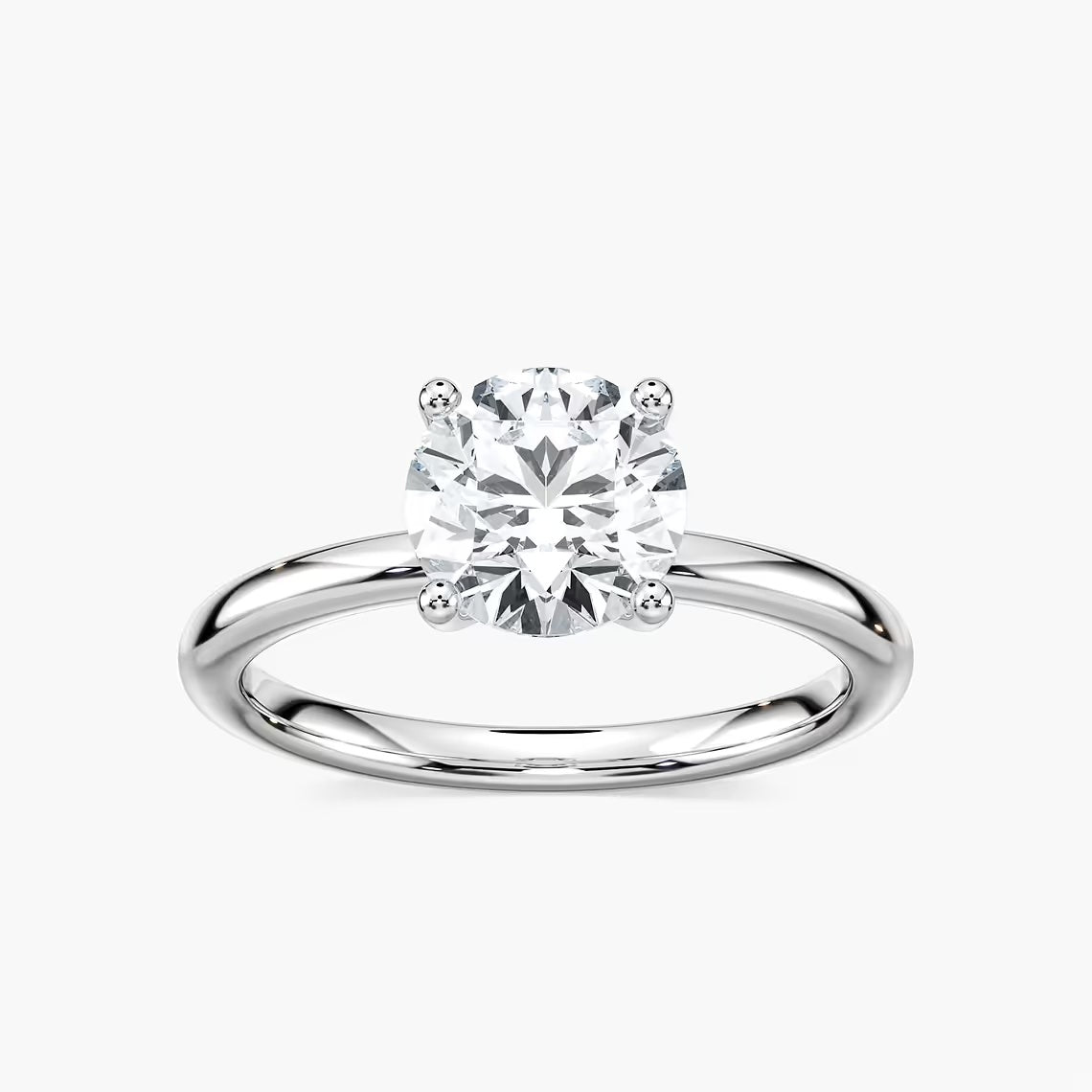 *Round Traditional Solitaire