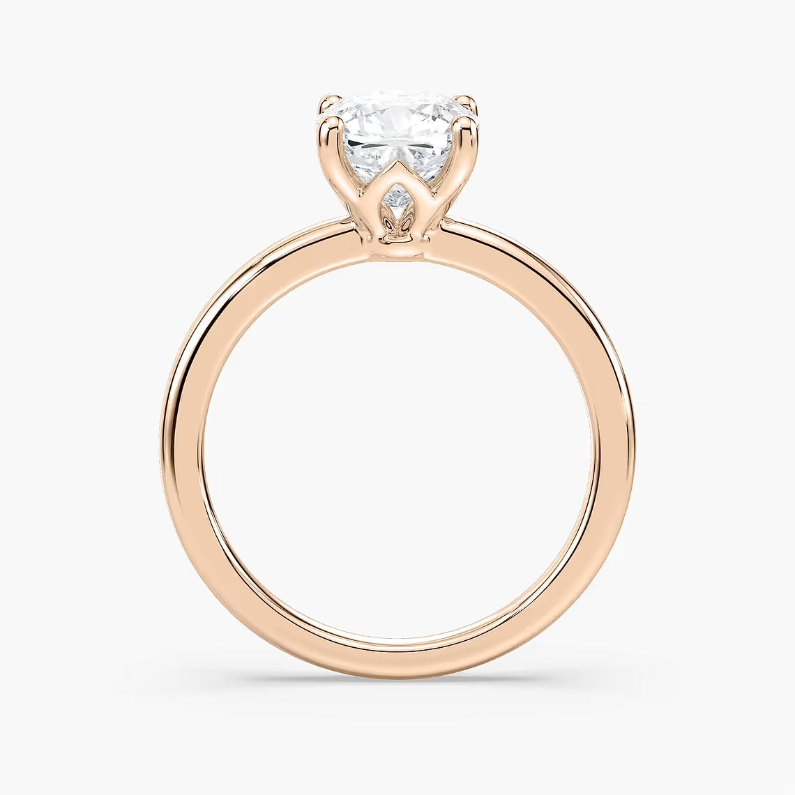 *Cushion Traditional Solitaire