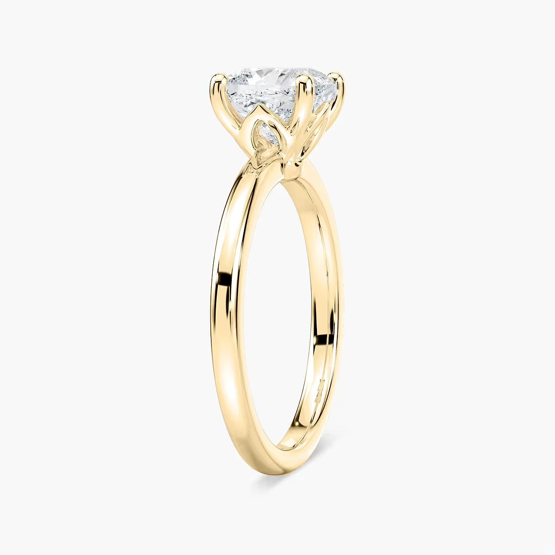 *Cushion Traditional Solitaire