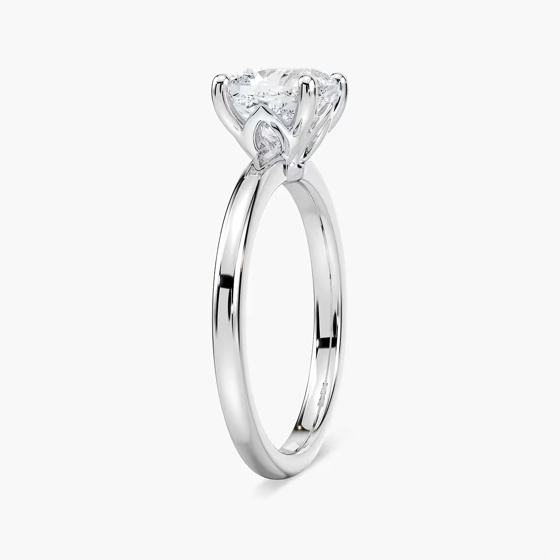 *Cushion Traditional Solitaire