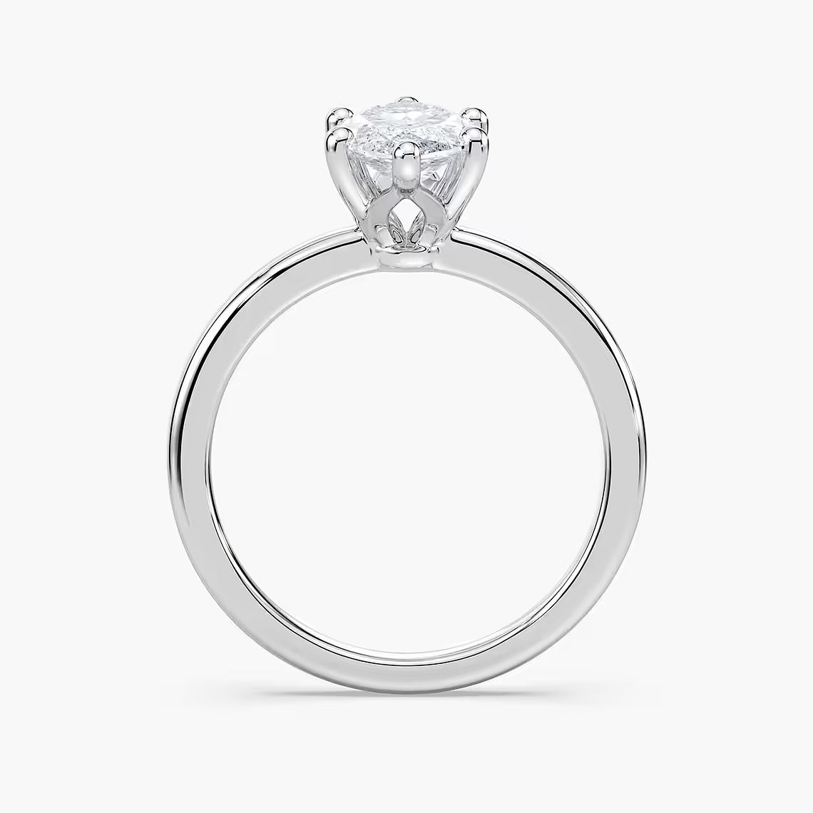 *Marquise Traditional Solitaire
