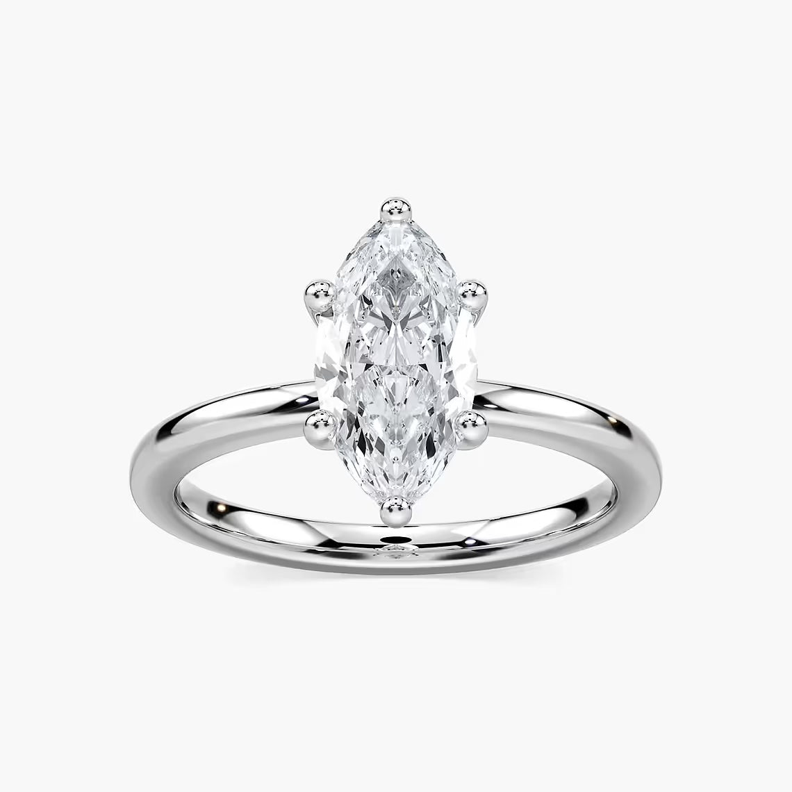 *Marquise Traditional Solitaire