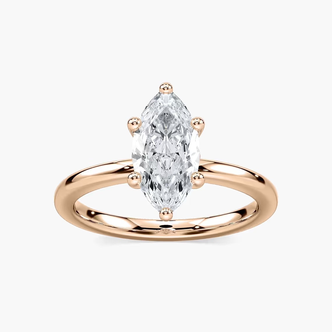 *Marquise Traditional Solitaire