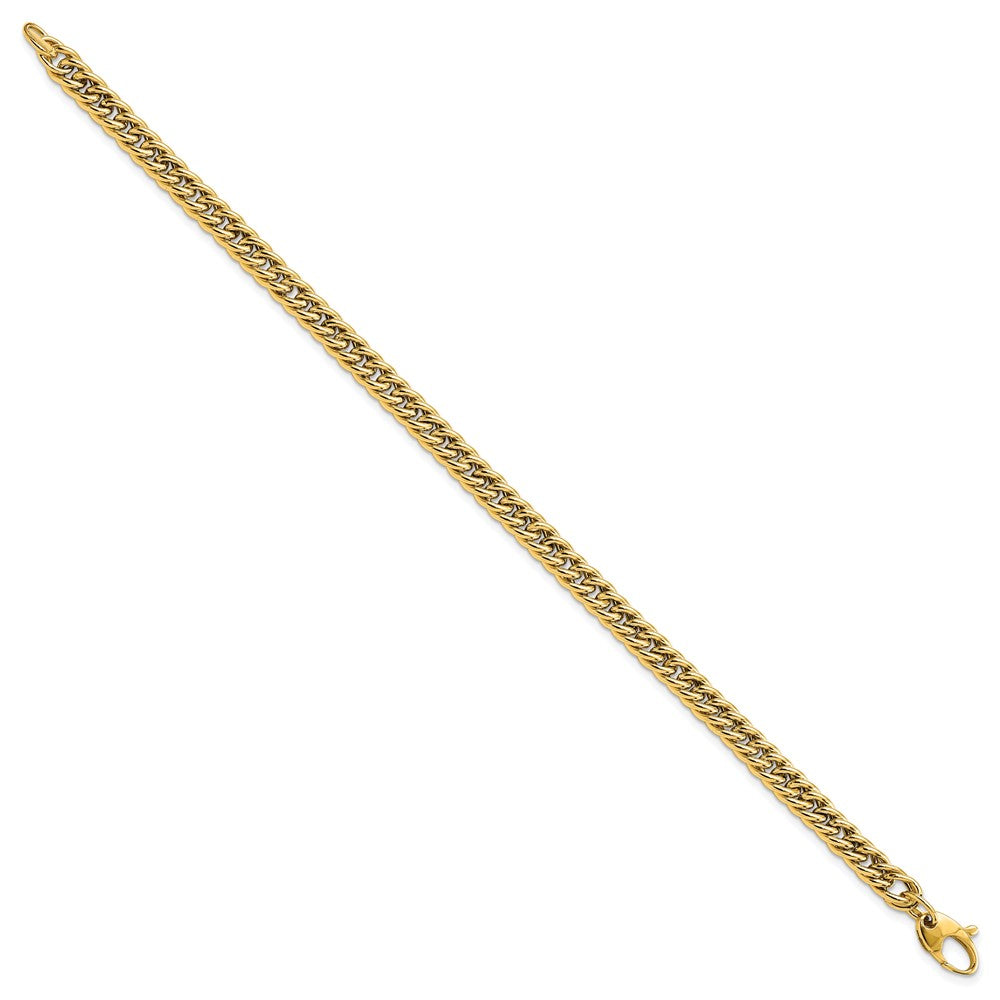 14K Polished Curb Link Bracelet
