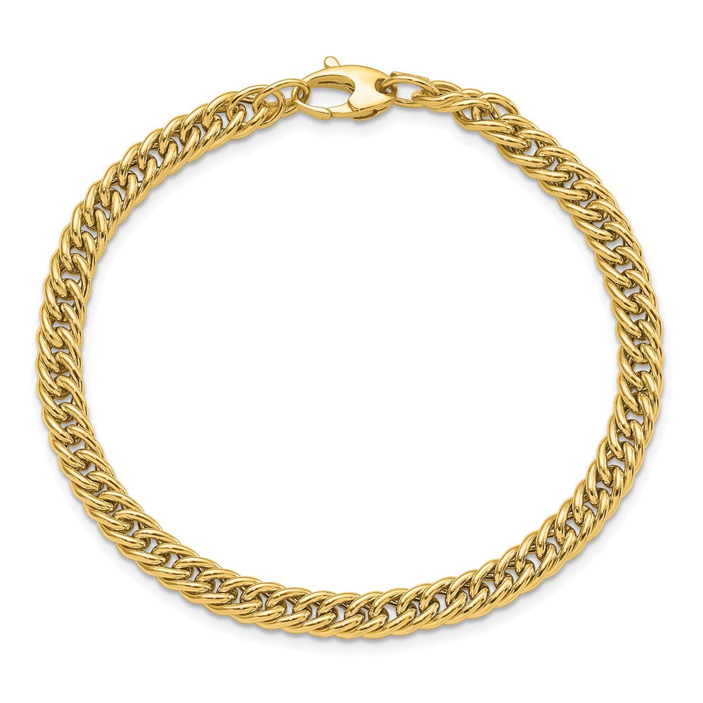 14K Polished Curb Link Bracelet
