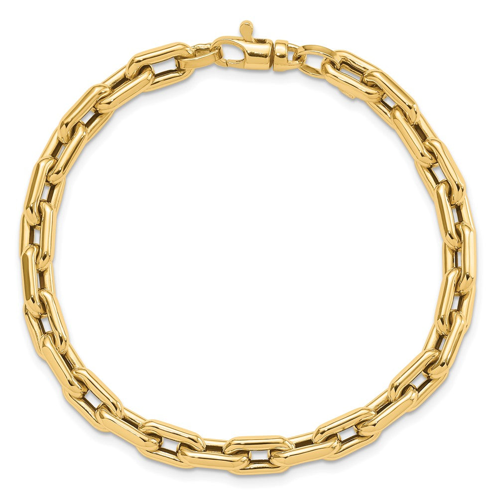 14K Polished Fancy Link Bracelet