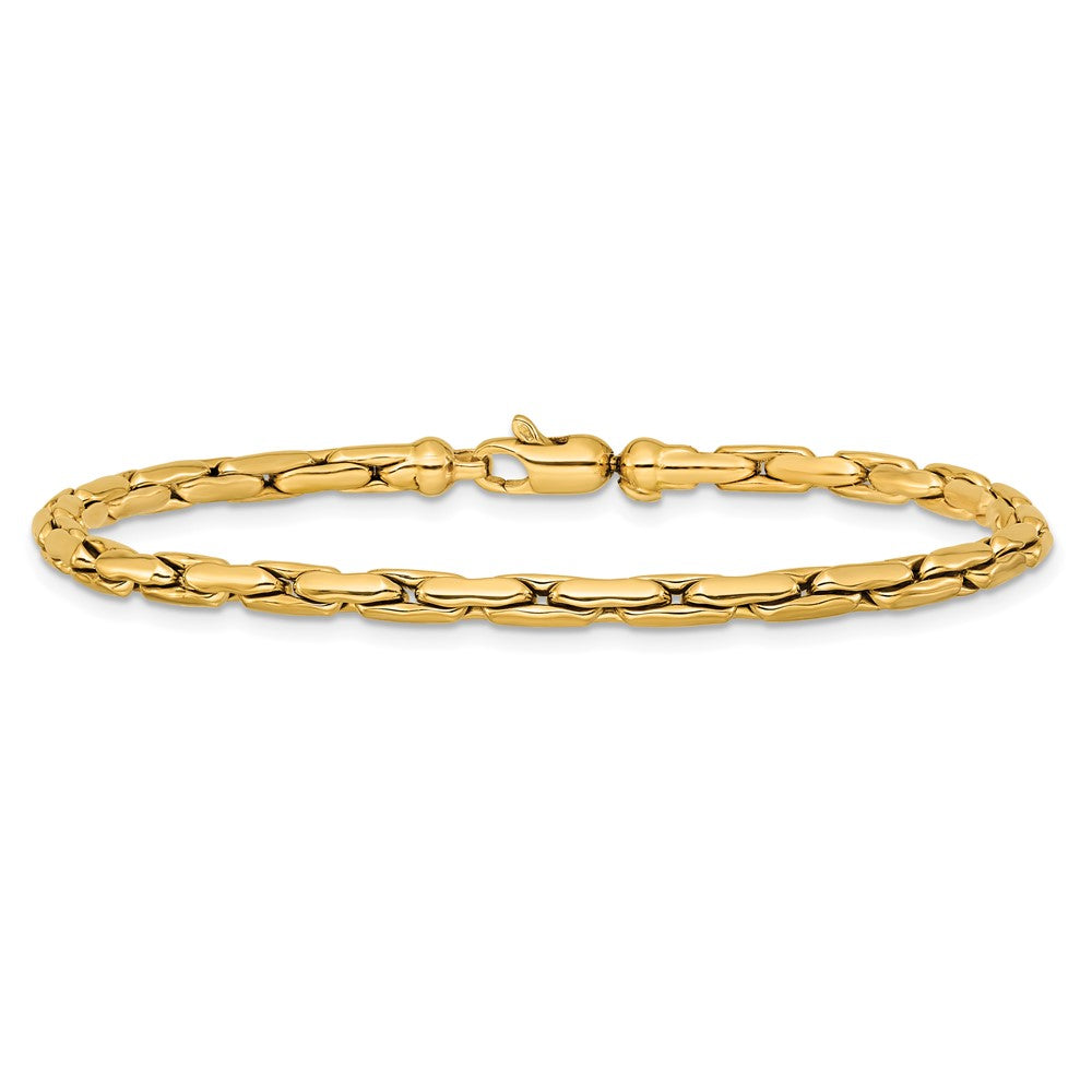14K Polished Fancy Link Bracelet