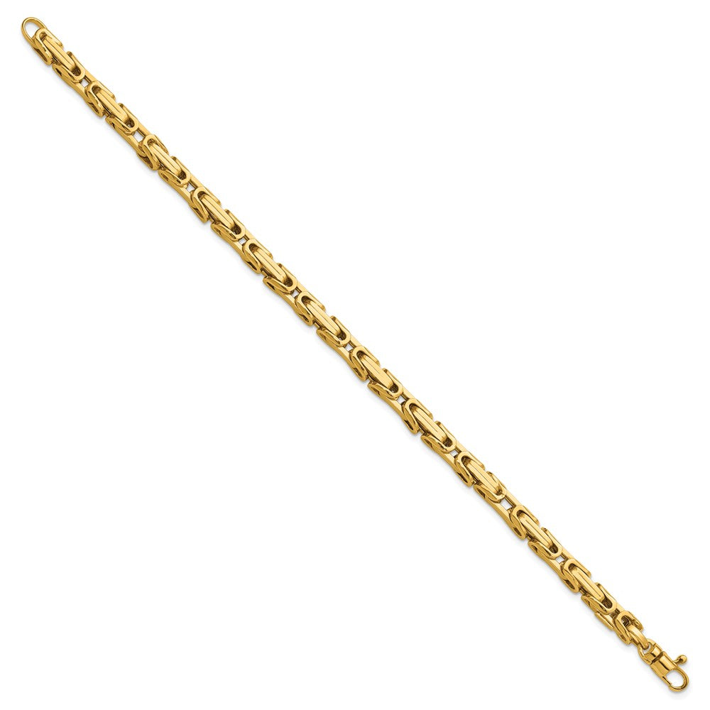 14K Polished Fancy Link Bracelet