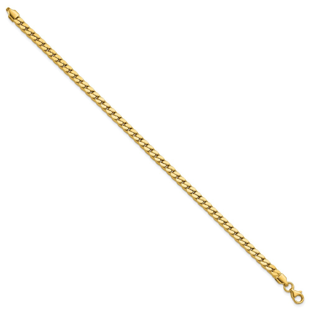 14K Polished Fancy Link Bracelet