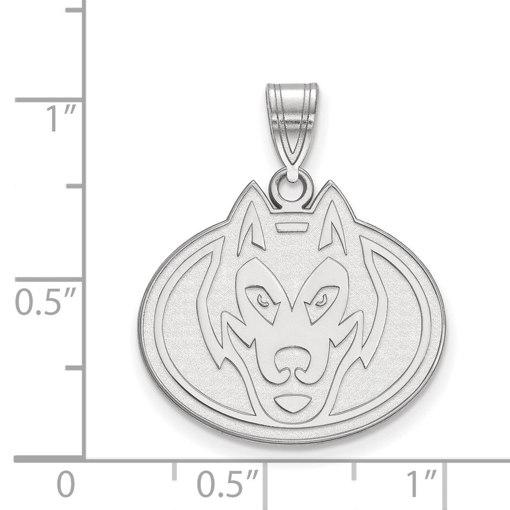 Sterling Silver Rhodium-plated St. Cloud State U. Large Pendant