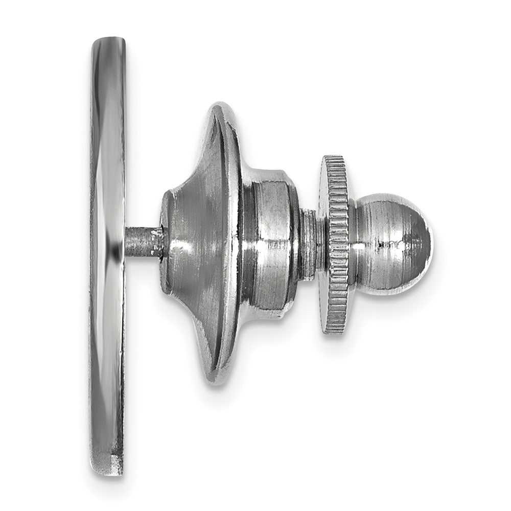 Sterling Silver Rhodium-plated Georgia Institute of Technology Lapel Pin