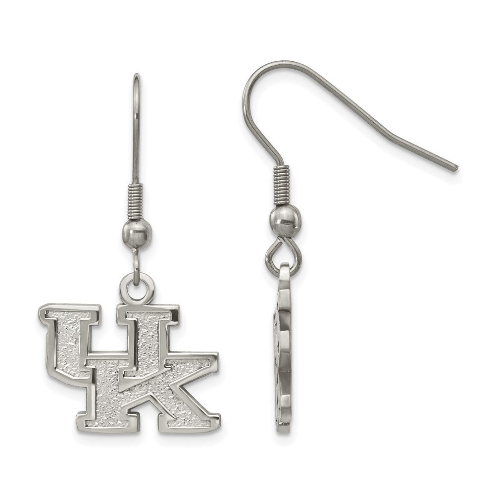 Stainless Steel University of Kentucky Dangle Earrings