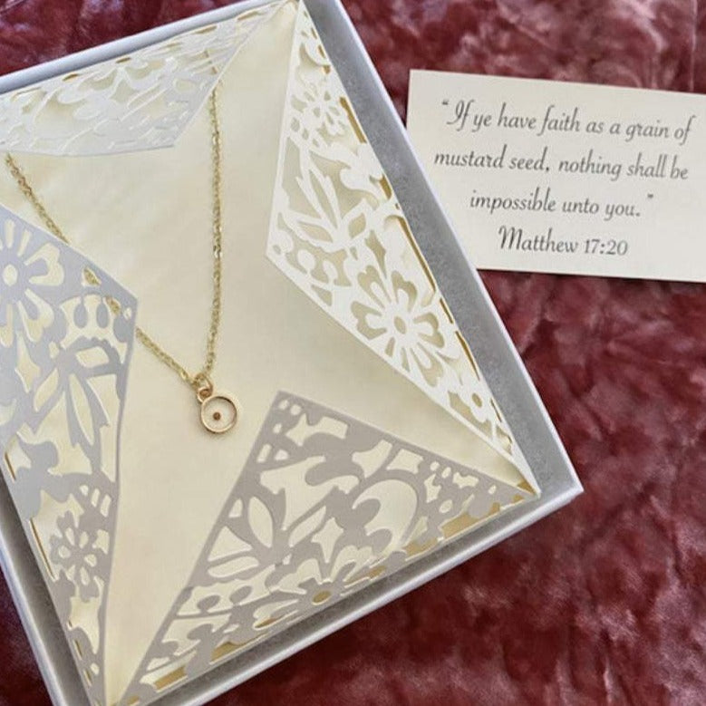 Mustard Seed Faith Necklace
