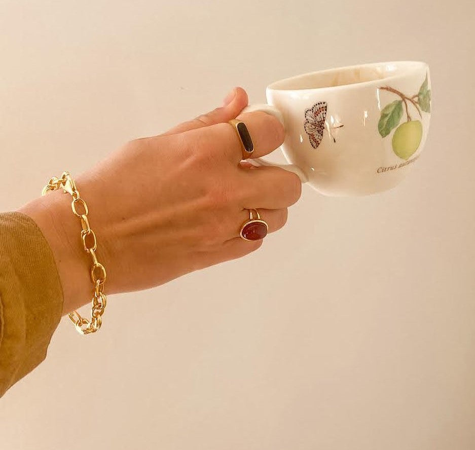 CHLOE GOLD CHAIN BRACELET