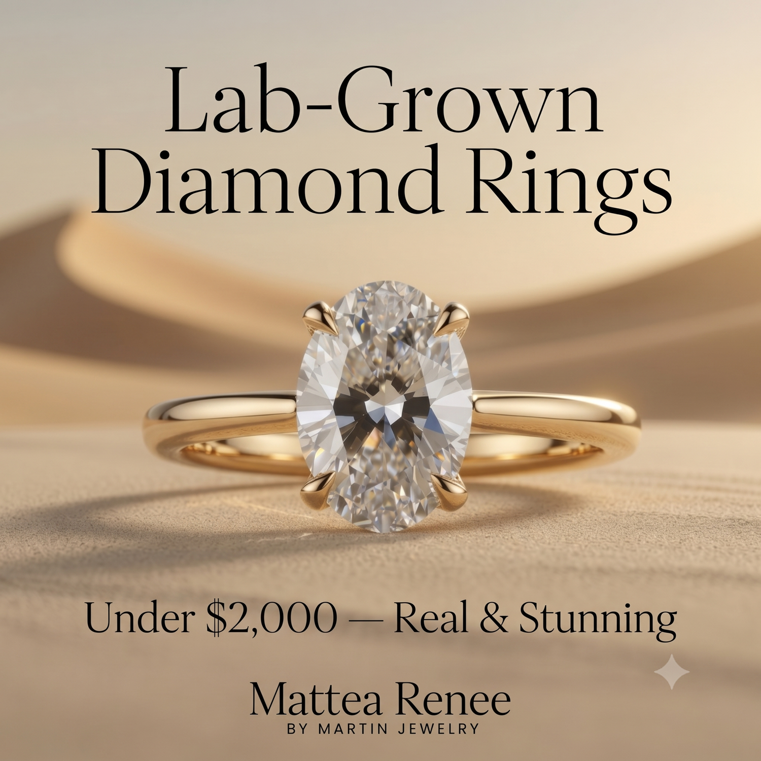 Lab-Grown Diamond Engagement Rings Under $2,000 — Yes, They're Real. Yes, They're Stunning.