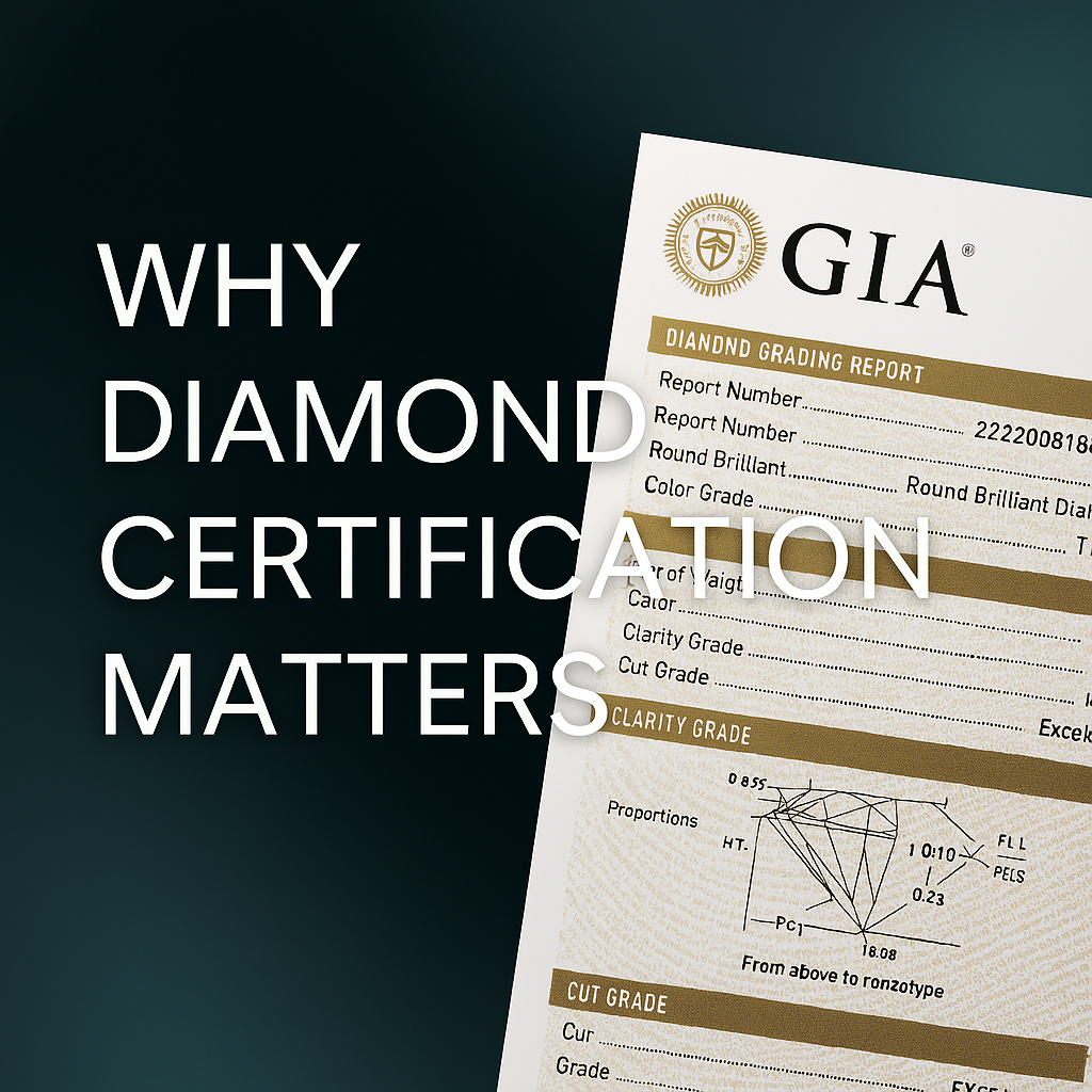 📜 GIA & IGI Certification: What It Means and Why It Matters When Buying a Diamond